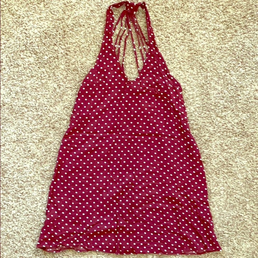 American Eagle Polka Dot Tank Top